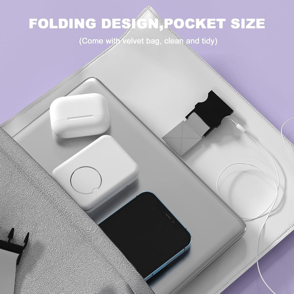 FlexCharge 3-in-1 Foldable Magnetic Wireless Charger