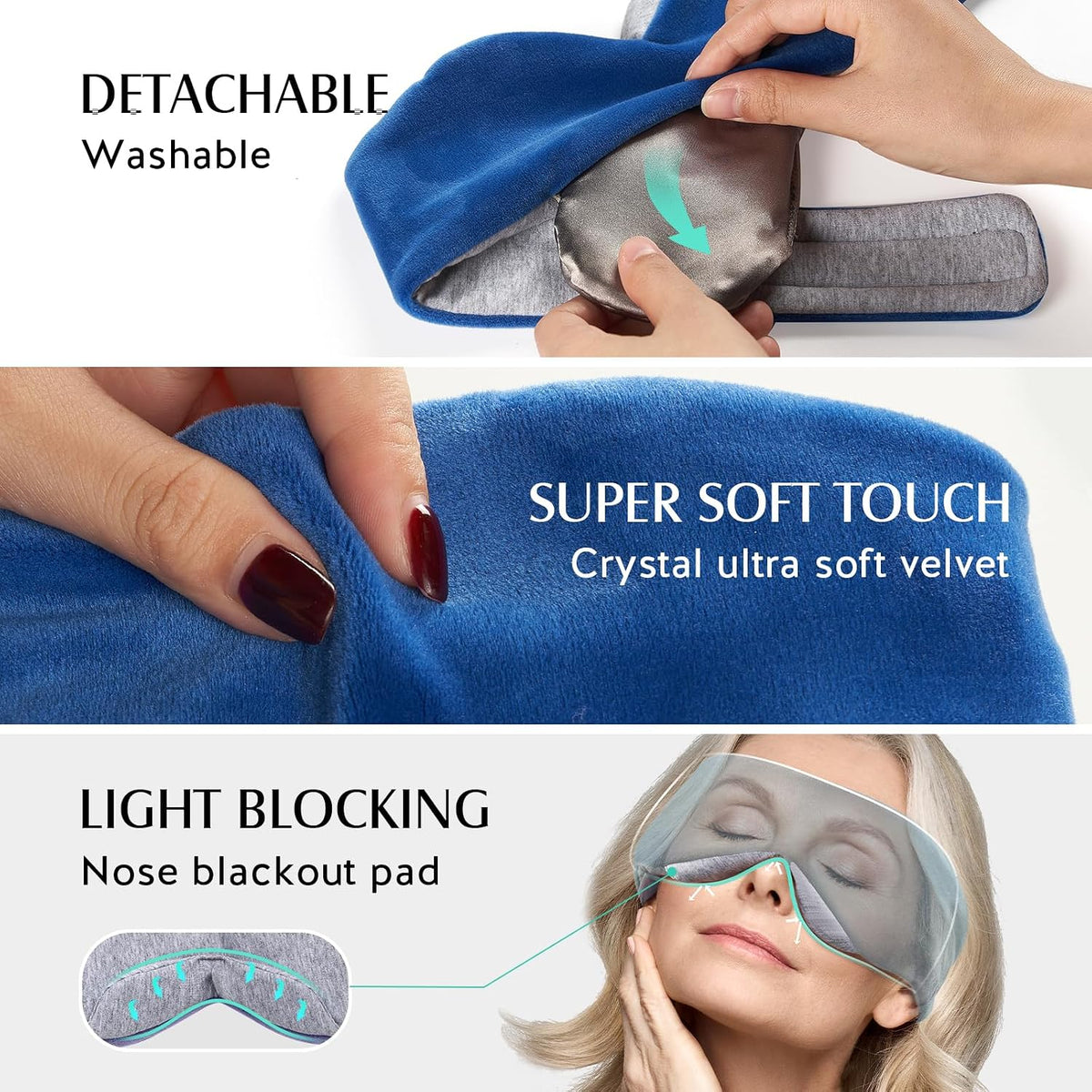 WarmGlow Heated Eye Mask with Timer